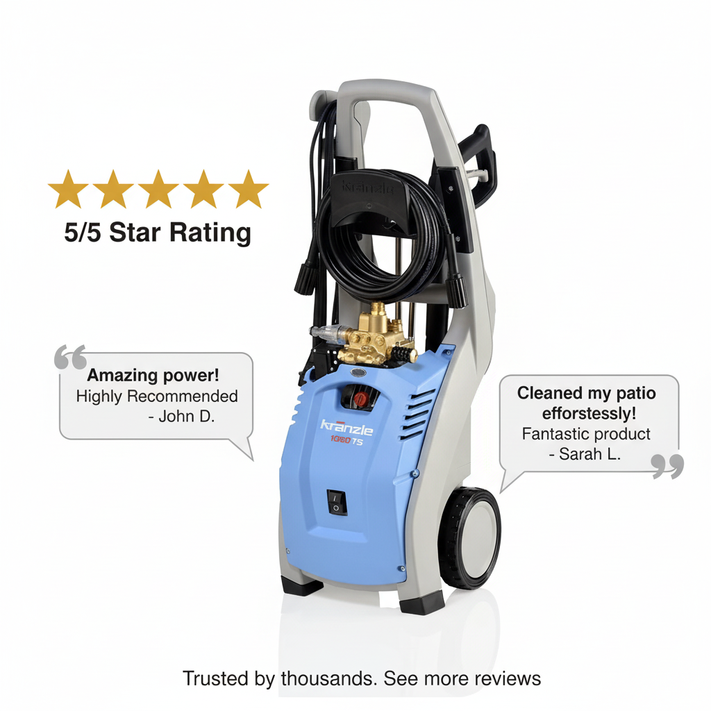 Realkleen always get give stars when selling kranzle machines