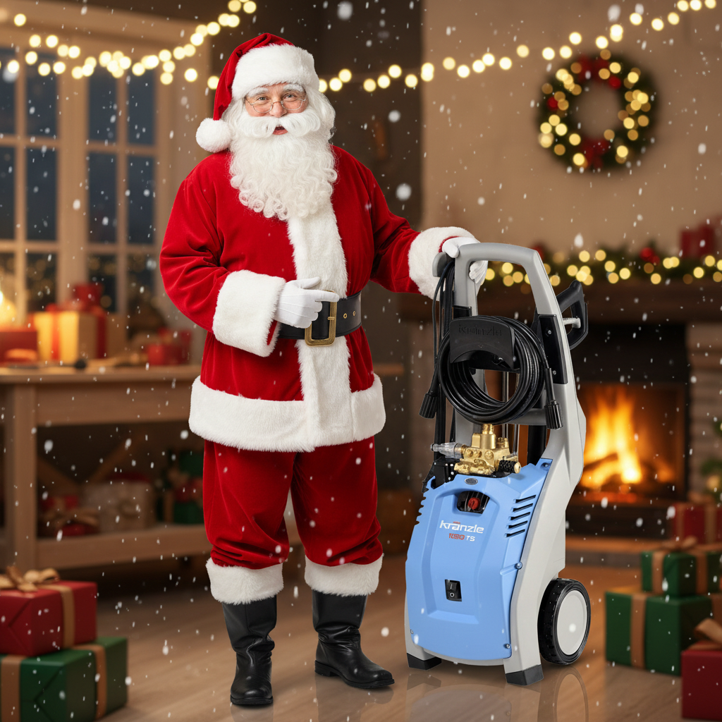 Santa and his charismas Kranzle form realkleen