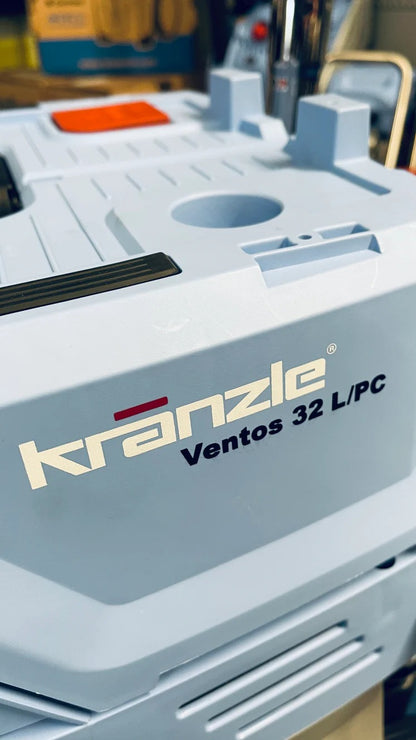 Kranzle Ventos 32 L/PC machine in a workshop setting